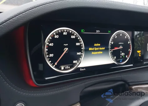 2015 Mercedes-Benz S 550 4Matic z USA, uszkodzony, nr VIN WDDUG8FB0FA118076